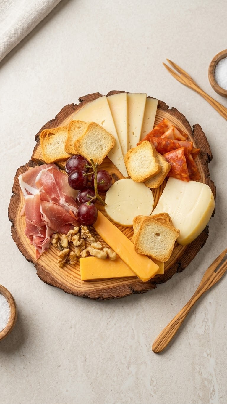 Iberian Cheese and Sausage board